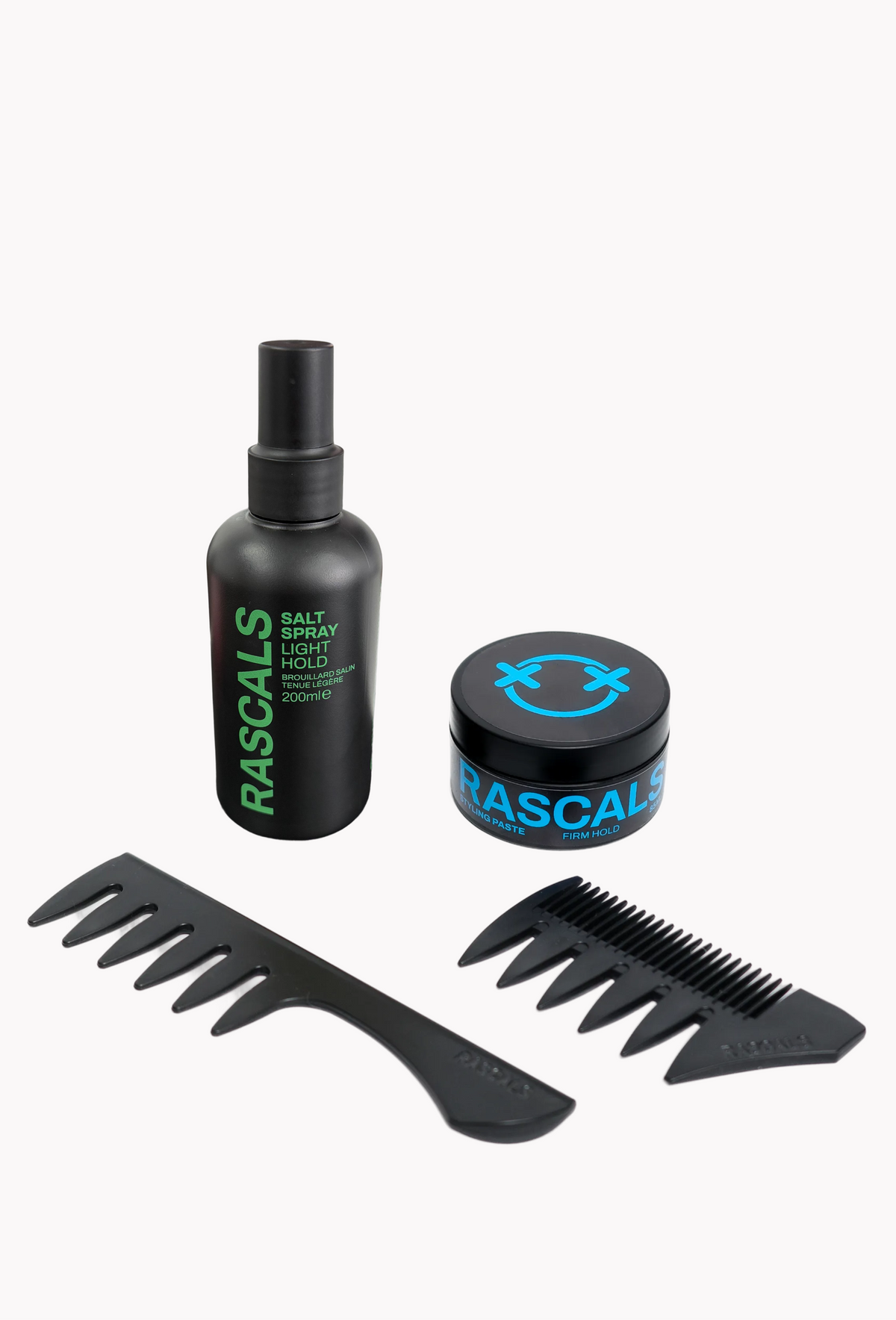 Natural Finish Styling Set